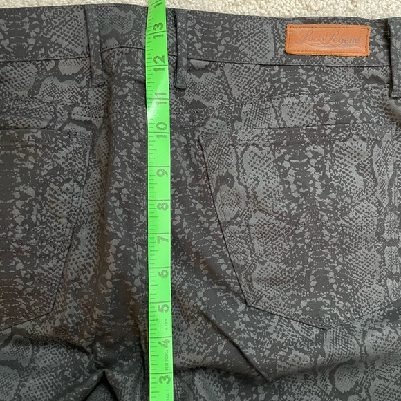 Lucky brand snakeskin print black jeans - Picture 10 of 10